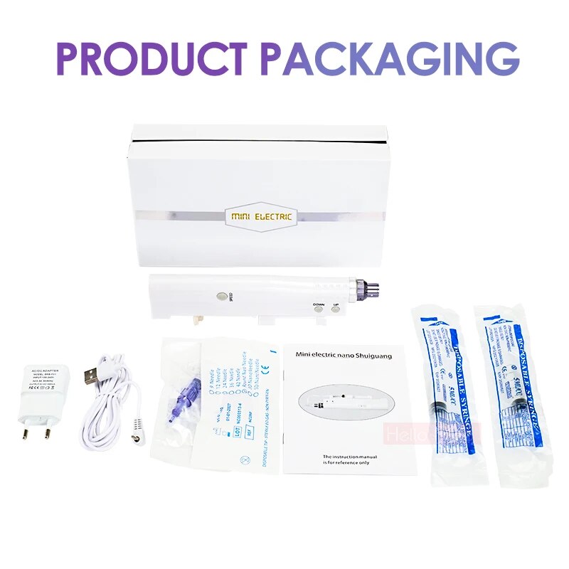 Portable Hydra Whitening Facial Mesotherapy Injector