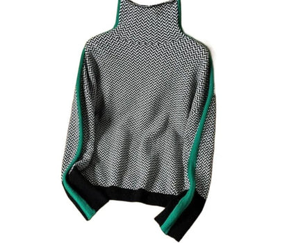 Women's Knitted Turtleneck Sweater,