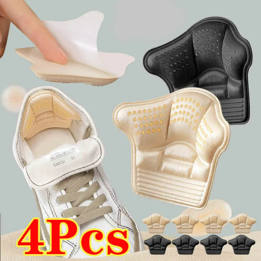 4 units of anti-wear heel stickers and protectors